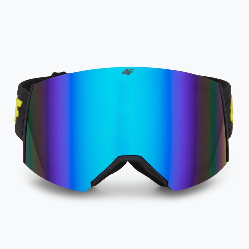 Dětské lyžařské brýle 4F M041 black/multicolor 2