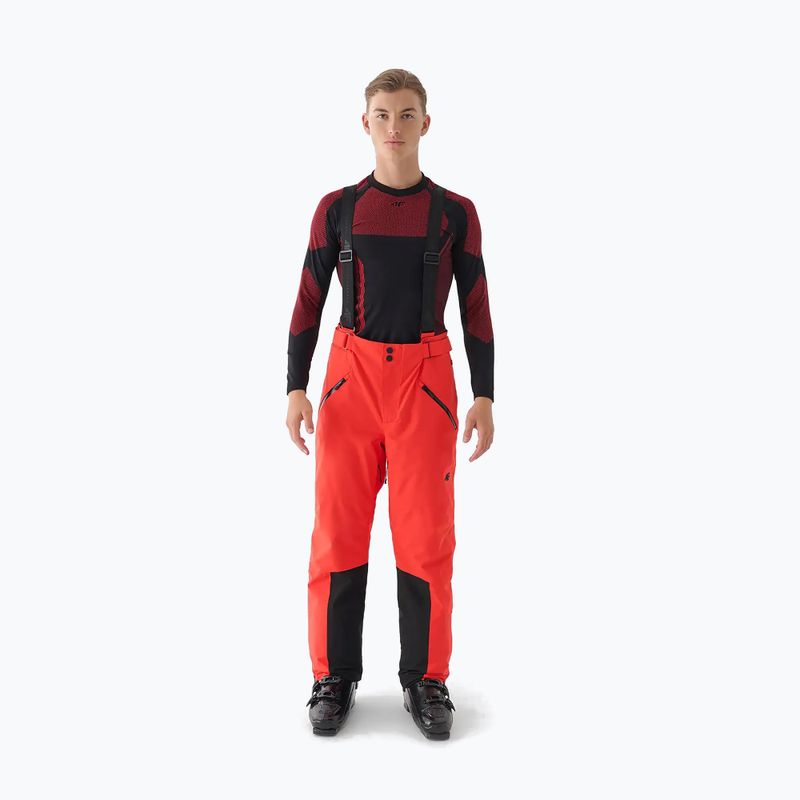 Pánské lyžařské kalhoty 4F Fnk M0902 red 4