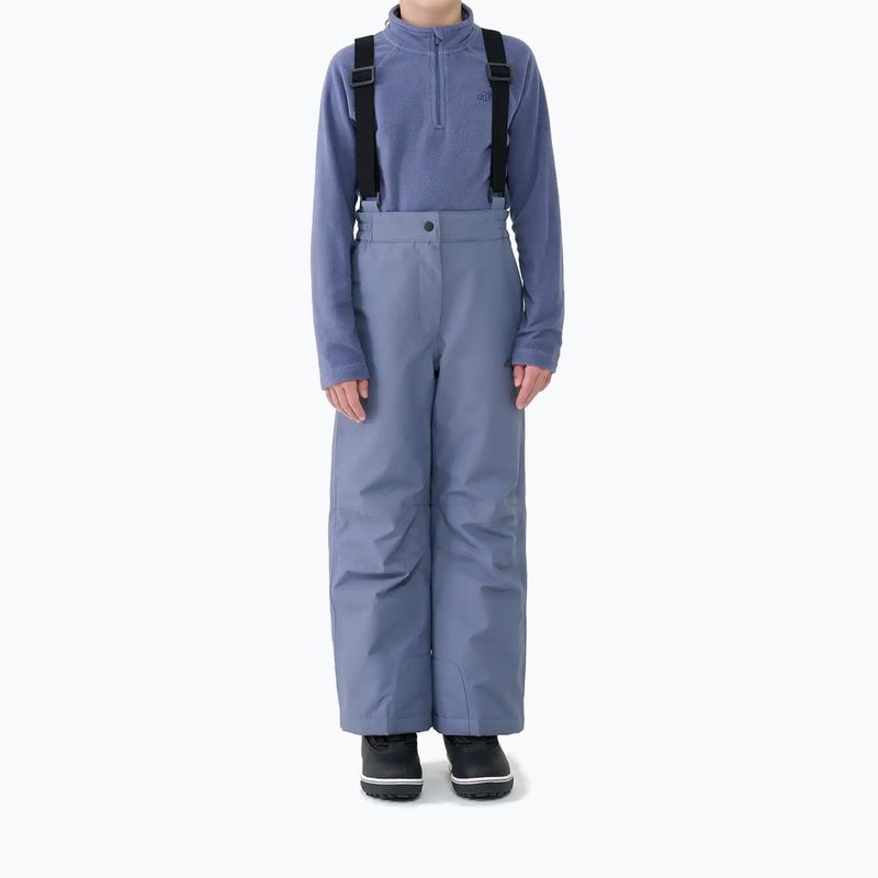 Dětské lyžařské kalhoty 4F Fnk F0948 grey