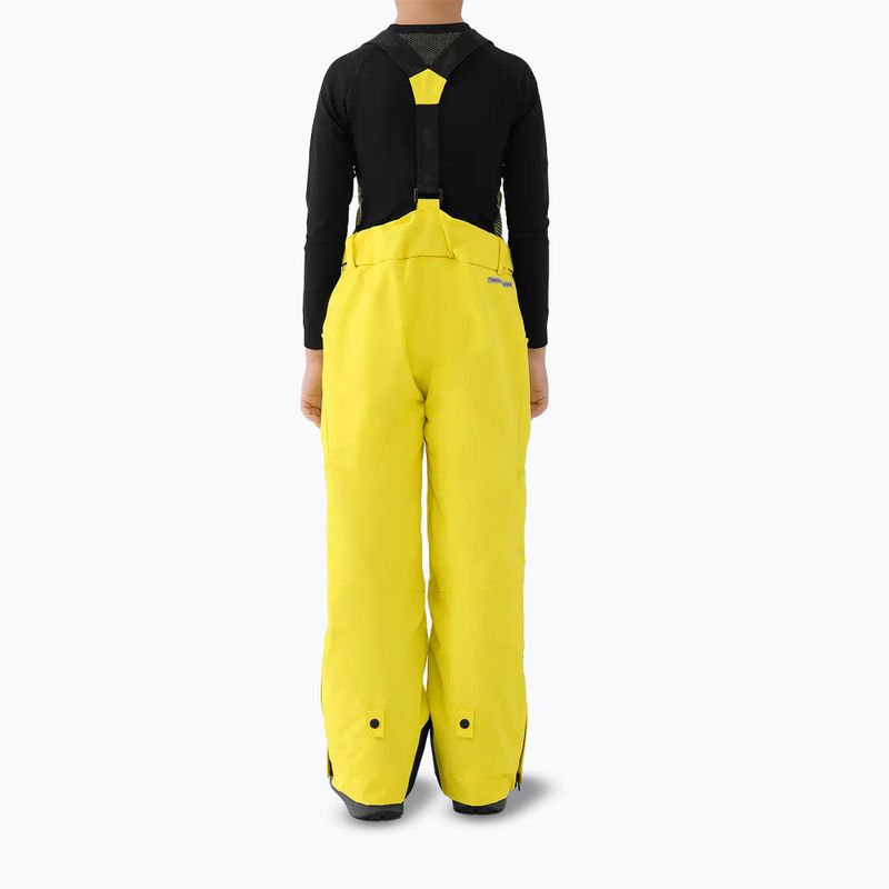 Dětské lyžařské kalhoty 4F Fnk M0953 yellow 2