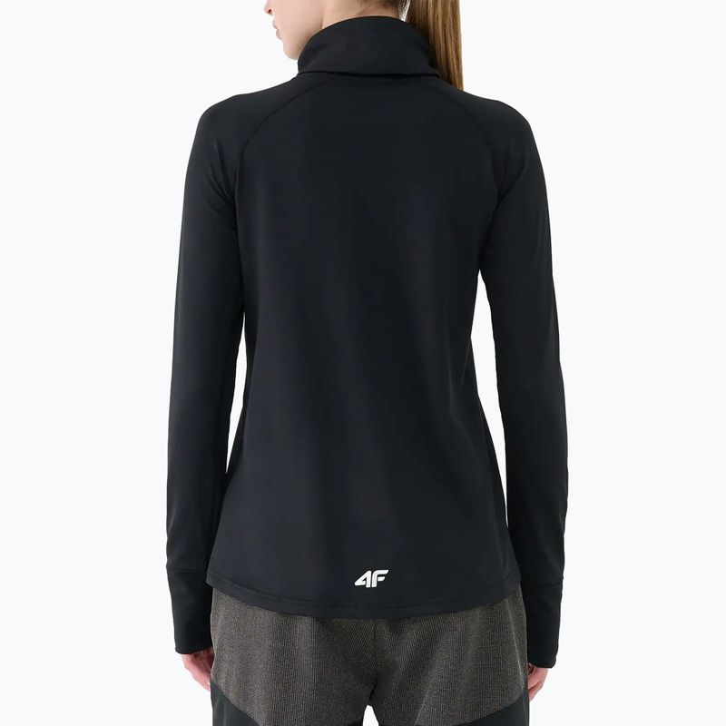 Dámská termoakční mikina 4F F086 deep black 2
