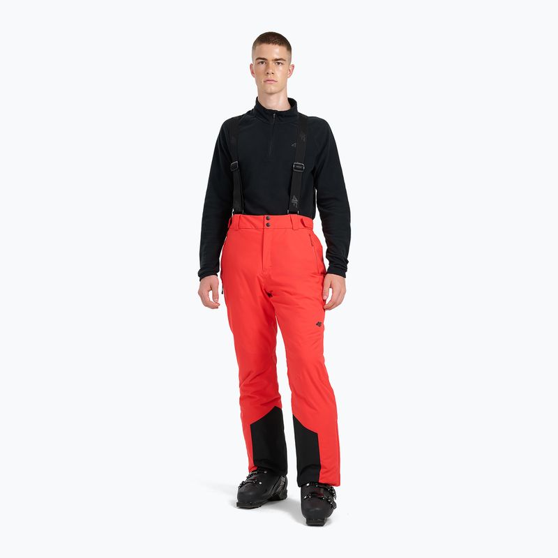 Pánské lyžařské kalhoty 4F Fnk M0928 red 2