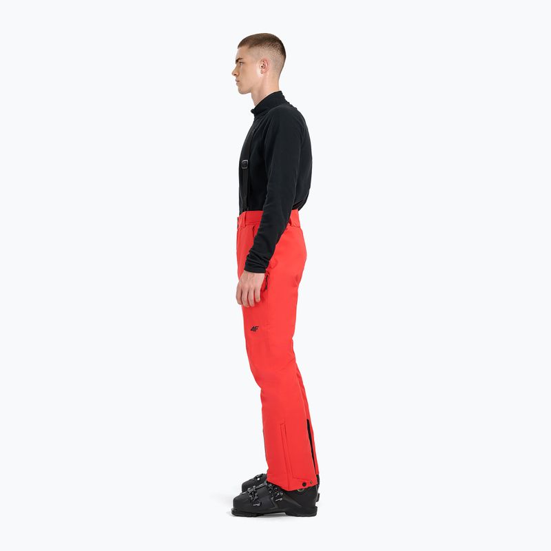 Pánské lyžařské kalhoty 4F Fnk M0928 red 4