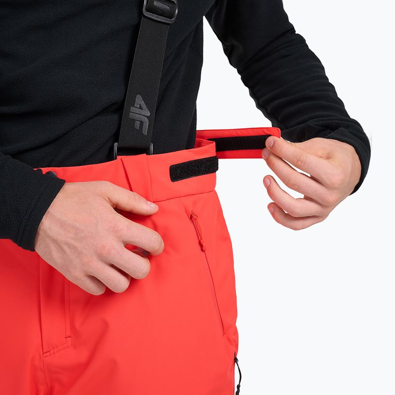 Pánské lyžařské kalhoty 4F Fnk M0928 red 5