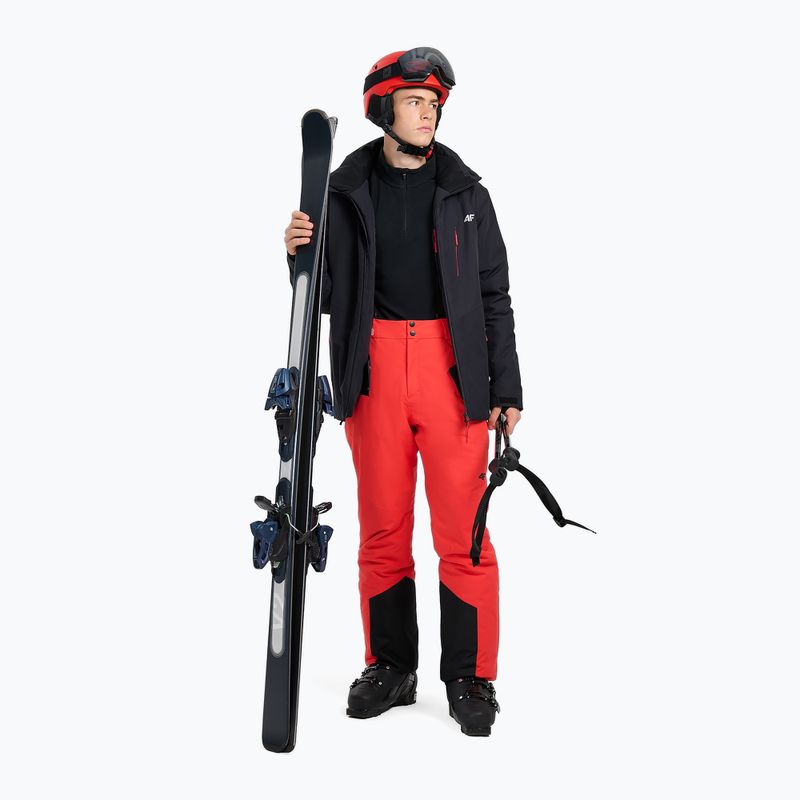 Pánské lyžařské kalhoty 4F Fnk M0928 red 9