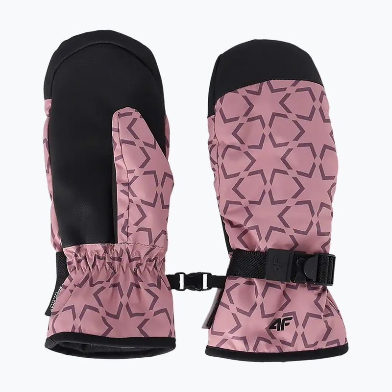 Dětské lyžařské rukavice 4F Fnk F198 pink
