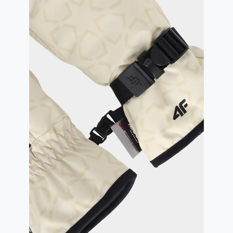 Dětské lyžařské rukavice 4F Fnk F198 cream 2