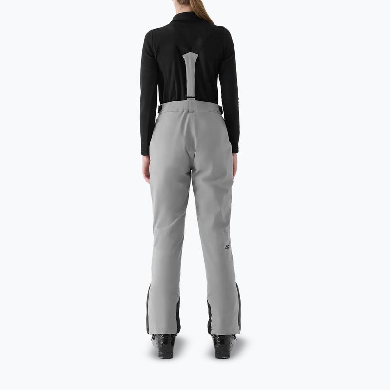 Dámské lyžařské kalhoty 4F Fnk F1157 cool light grey 2