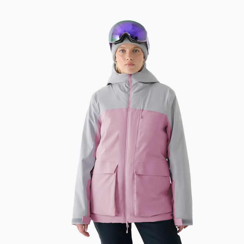 Dámská lyžařská bunda 4F F0956 pink