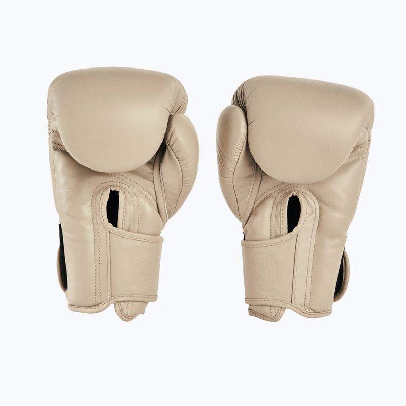 Boxerské rukavice UNIQ Velcro classic beige 2