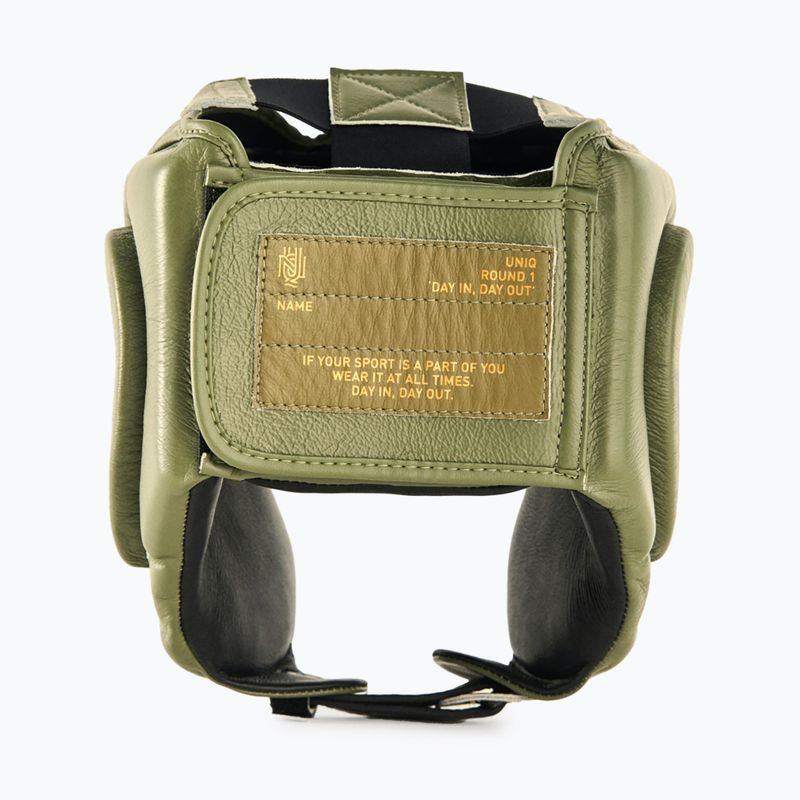 Boxerská helma UNIQ Competition classic khaki 3