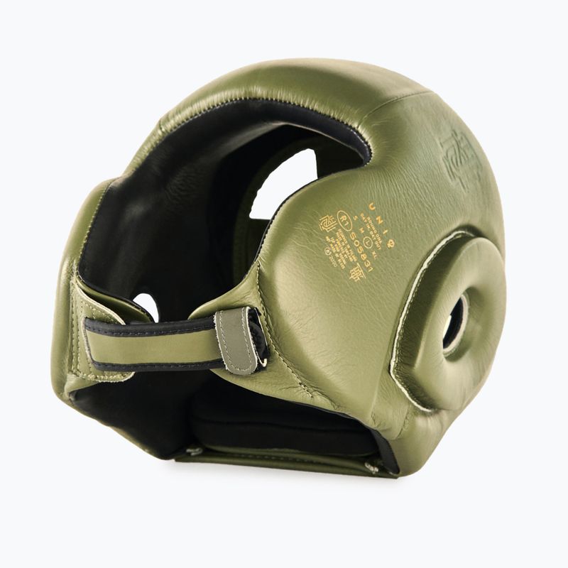 Boxerská helma UNIQ Competition classic khaki 4