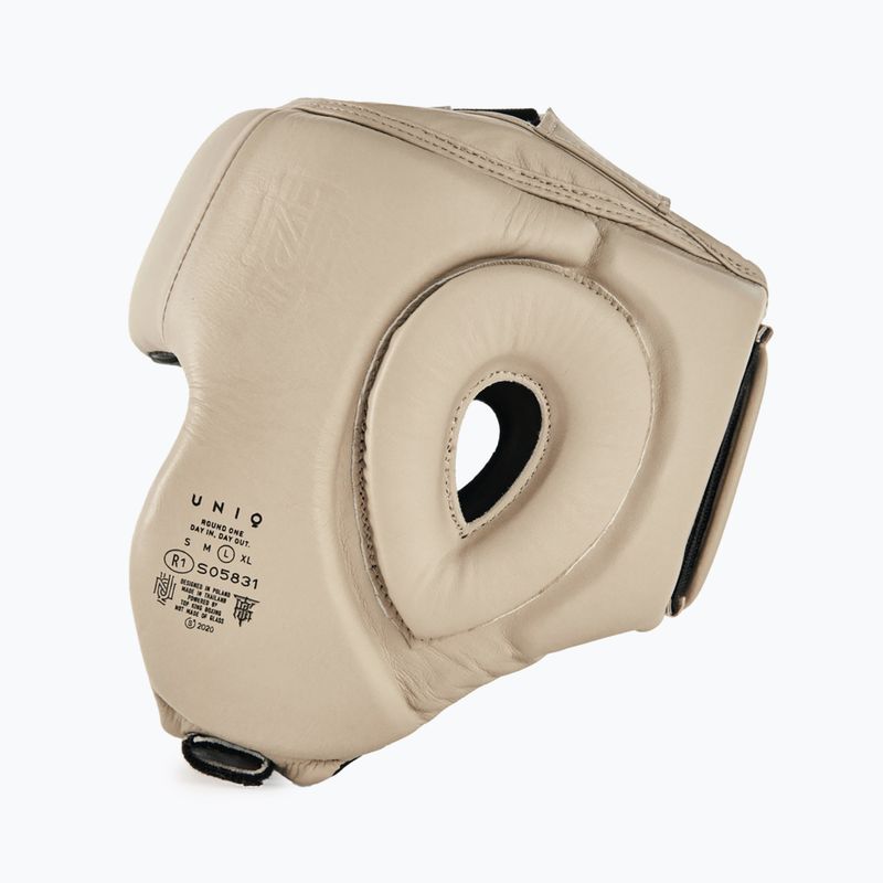 Boxerská helma UNIQ Competition classic beige 2