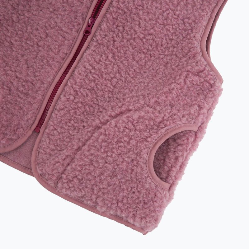 Dětská vesta KID STORY Merino dusty pink 5