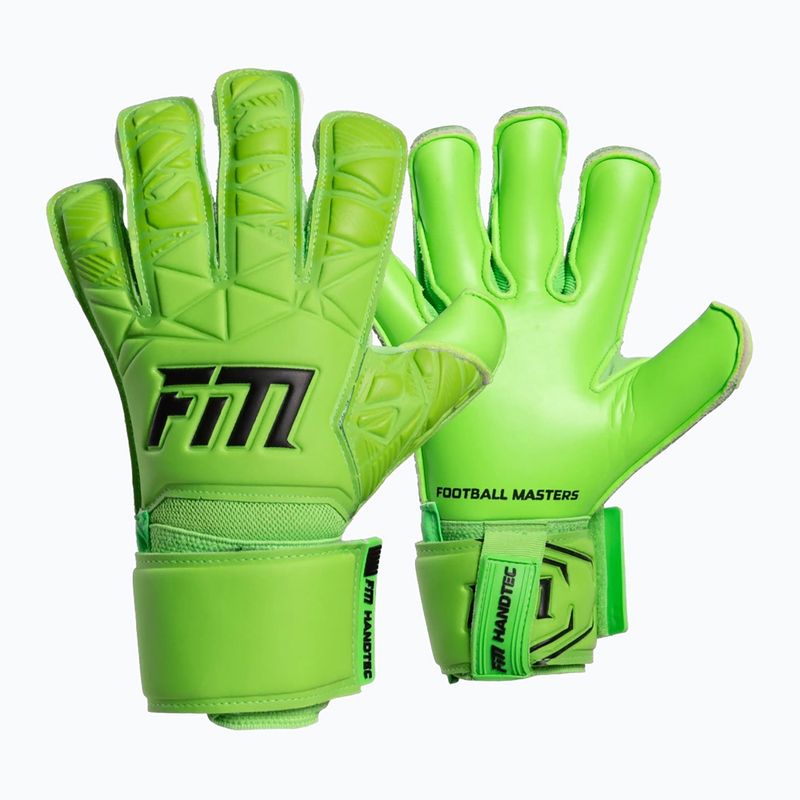 Dětské brankářské rukavice Football Masters Invictus X Jr lime