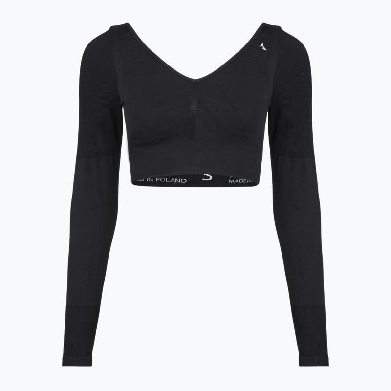 Dámské tréninkové tričko Longsleeve Carpatree Eris Seamless orchid black 9
