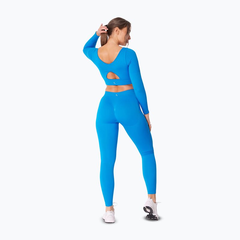 Dámské tréninkové legíny Carpatree Eris Seamless electric blue 4