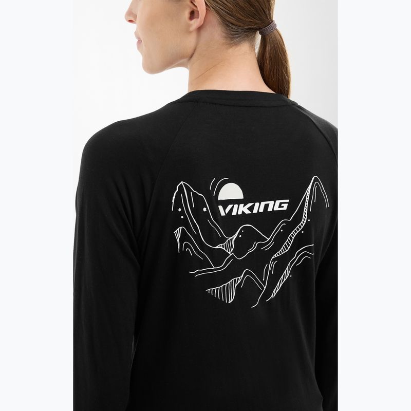 Dámská termoakční mikina Viking Andali black 5