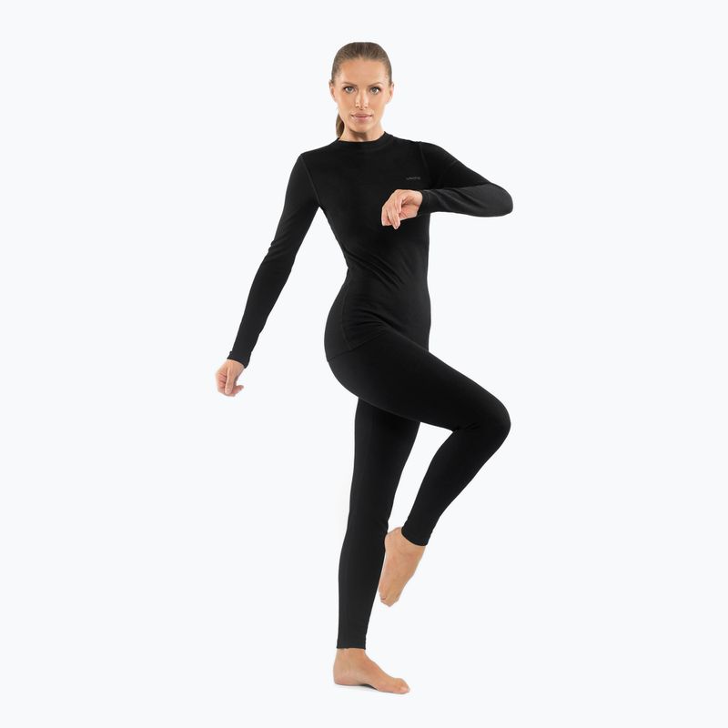 Dámská sada funkčního prádla Viking Meriboo Base Layer black 3