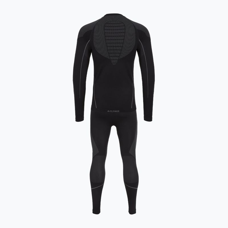 Pánský komplet termo prádla Alpinus Hemis Set black 2
