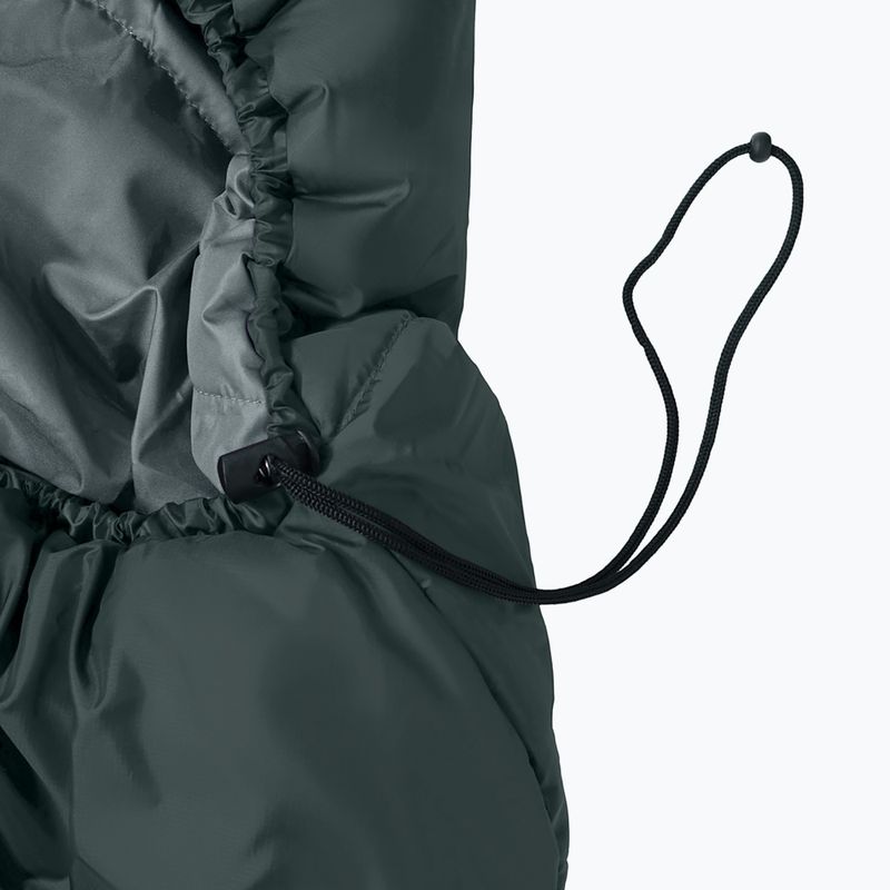 Spací pytel Alpinus Wide & Long Fiber Pro 1050 230 cm/levý borovicová zeleň 3