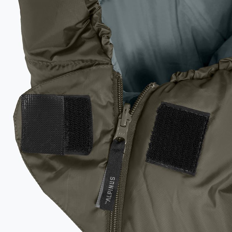 Spací pytel Alpinus Wide & Long Fiber Pro 1250 230 cm/pravý olivový 4