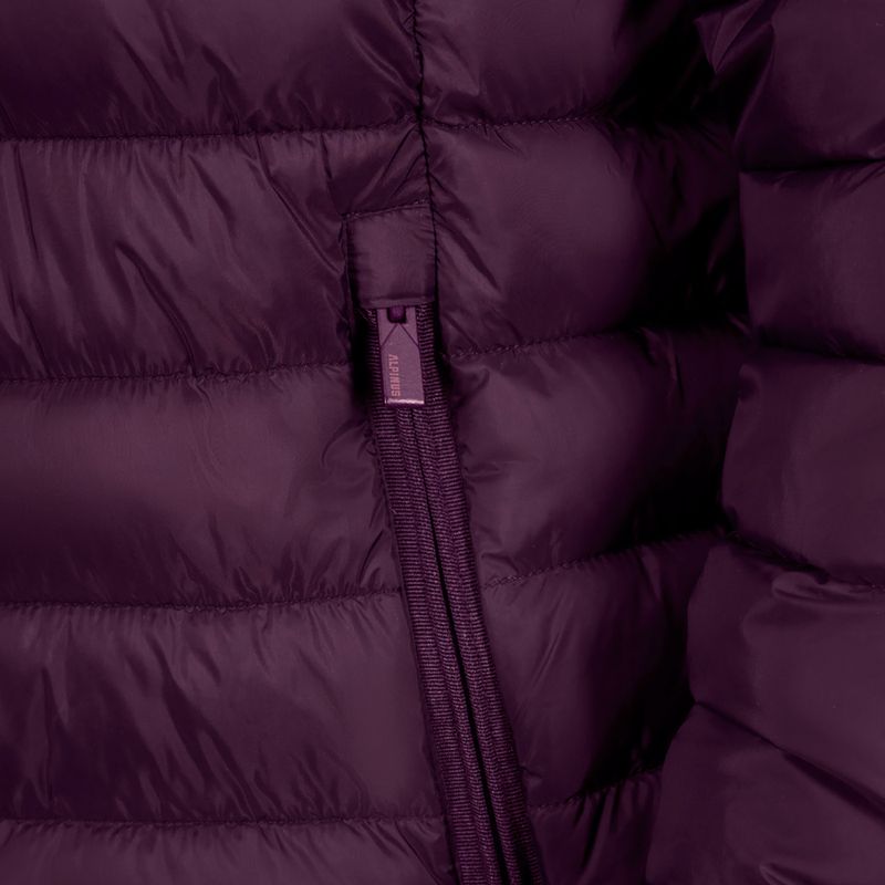 Dámská zateplená bunda Alpinus Tunari dark plum 8