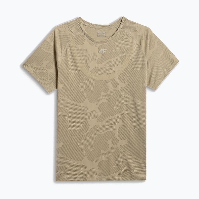 Pánské tréninkové tričko 4F Athletic FNK M1777 beige