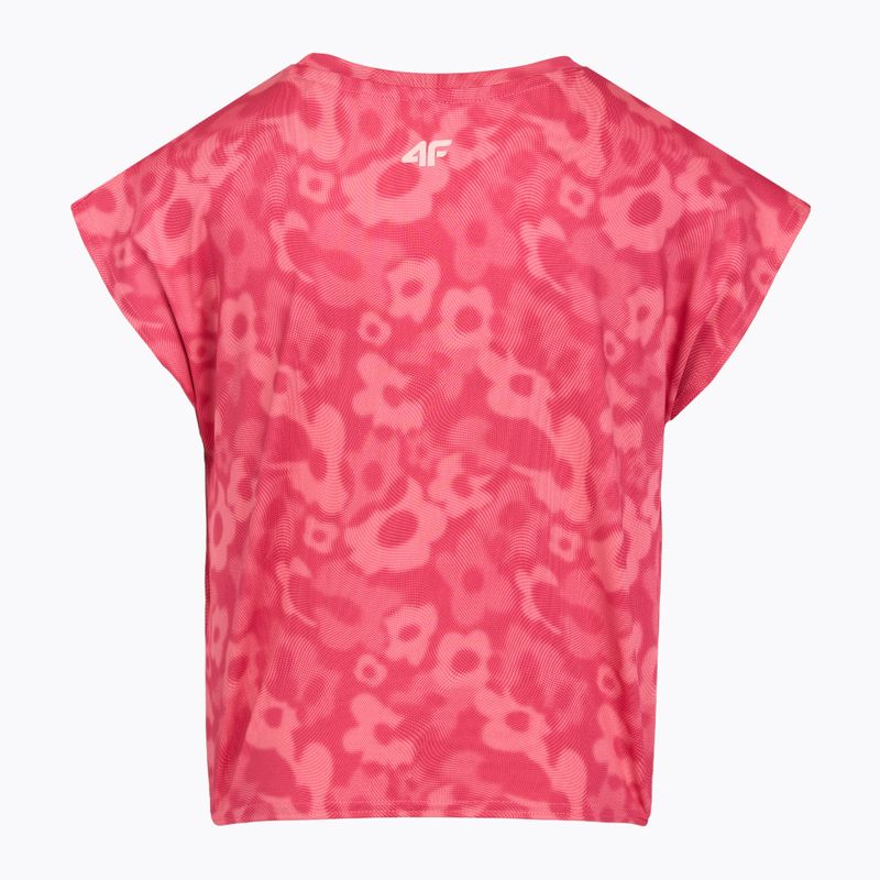 Dětské tričko 4F The Color's Energy F1965 light pink allover 2