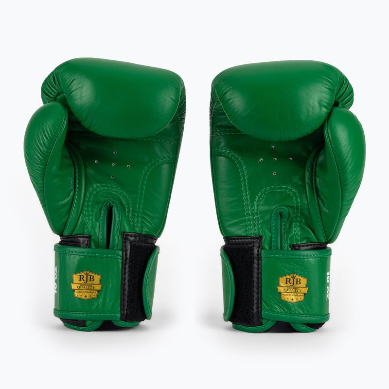 Boxerské rukavice RAJA BOXING Single Standard Genuine Leather green 3