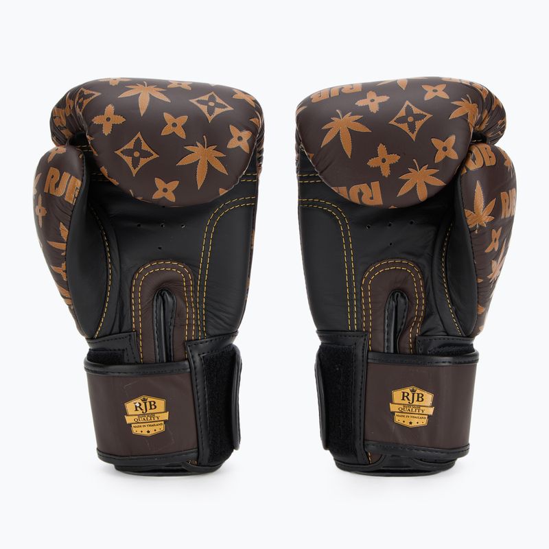 Boxerské rukavice RAJA BOXING Brown Weed 2