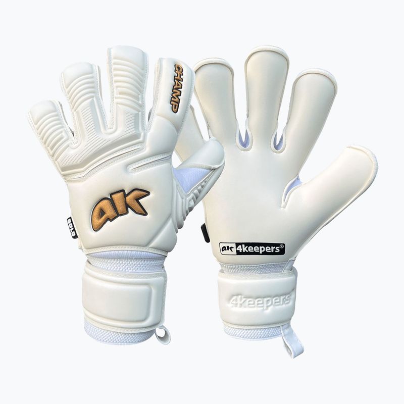 Brankářské rukavice 4keepers Champ Gold VII RF2G white