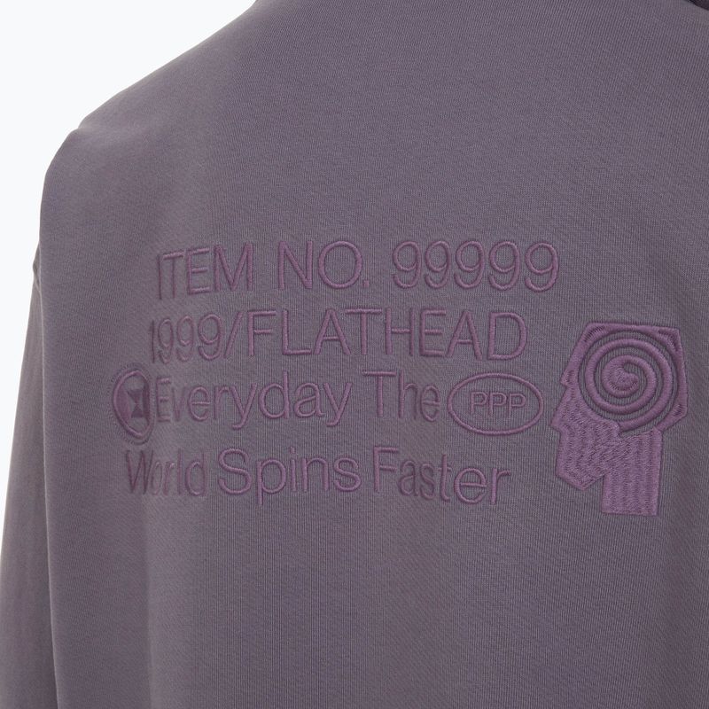 Pánská mikina PROSTO Flathead Hoodie washed lavender 4