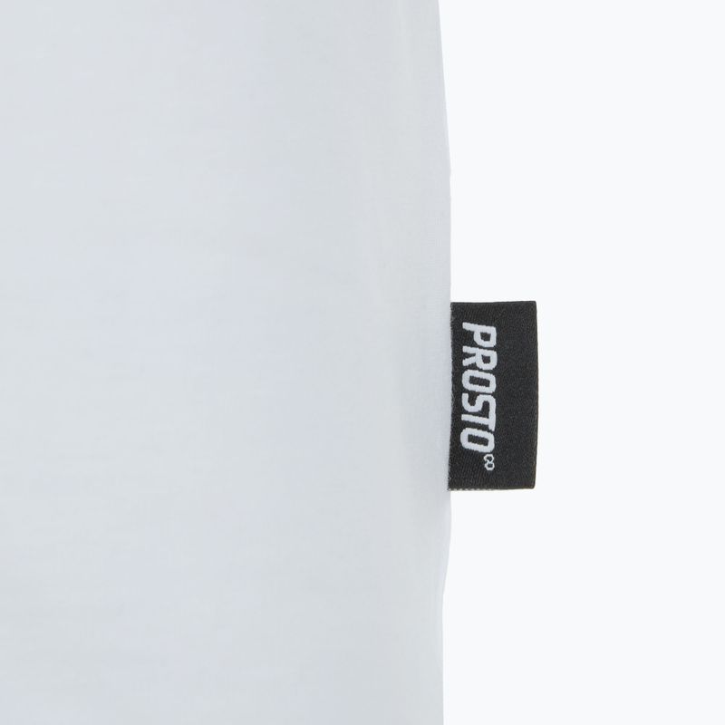 Pánské tričko PROSTO Slim white 4