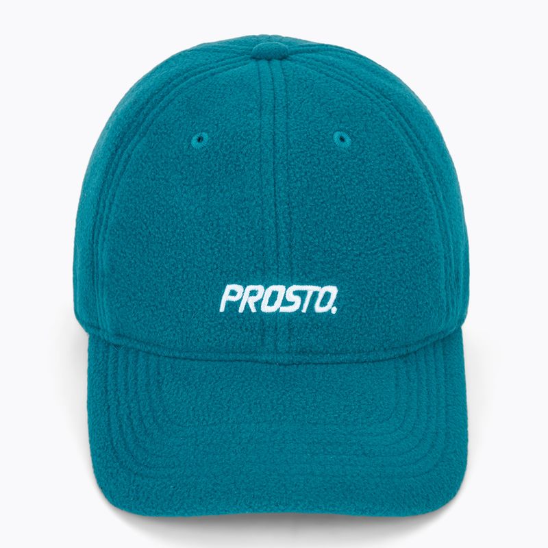 Kšiltovka PROSTO Fleece turquoise 2