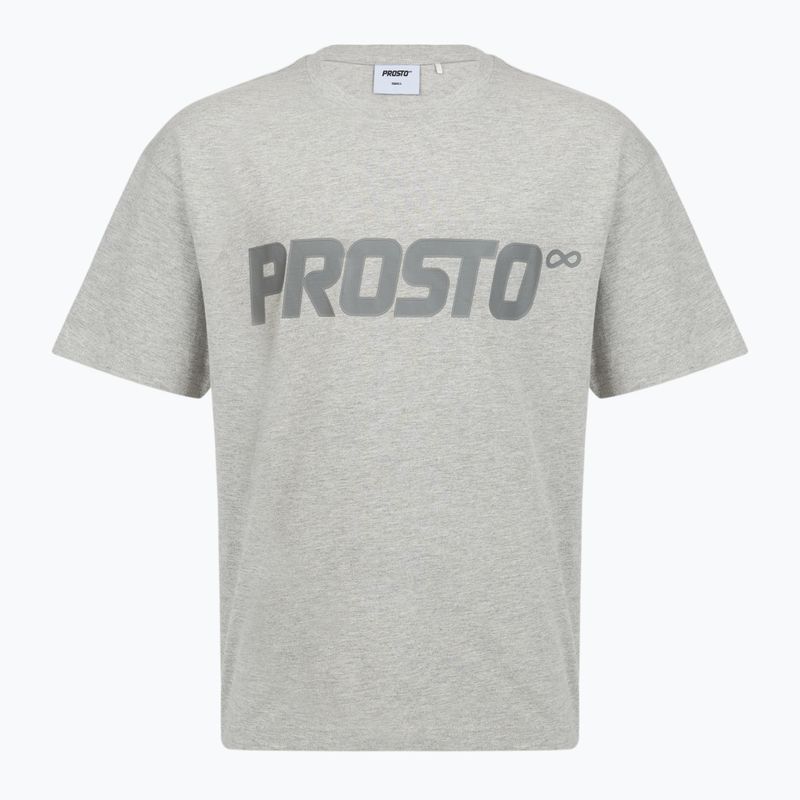 Pánské tričko na lezení PROSTO Big Log grey/melange