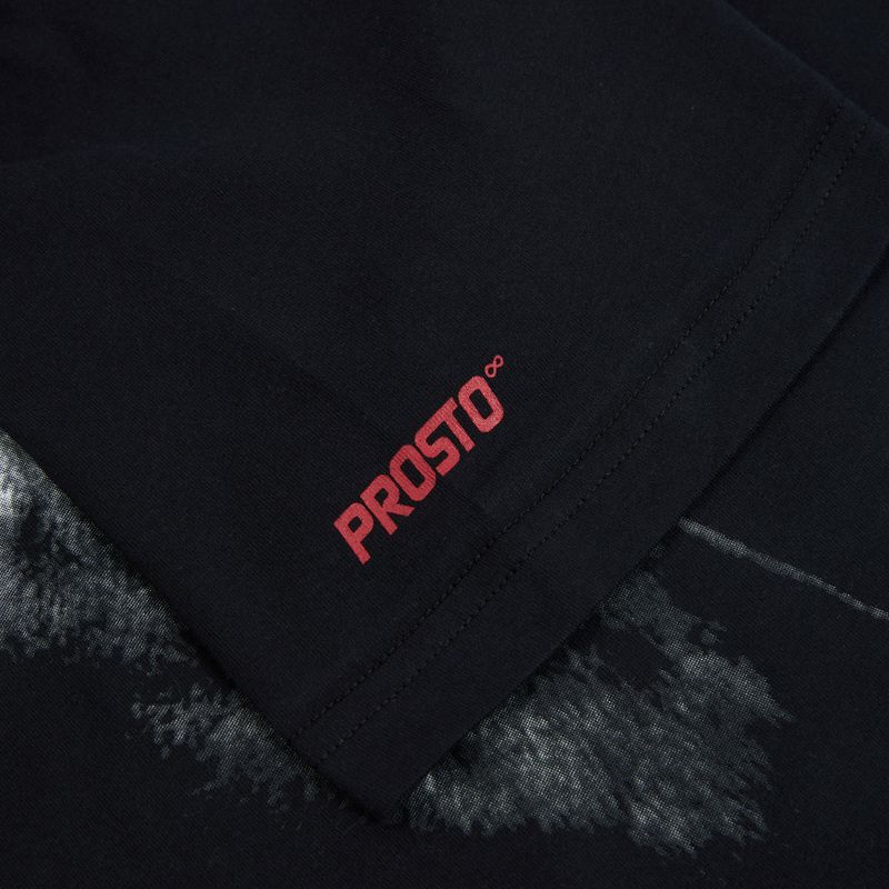 Pánské tričko na lezení PROSTO Bark black 4