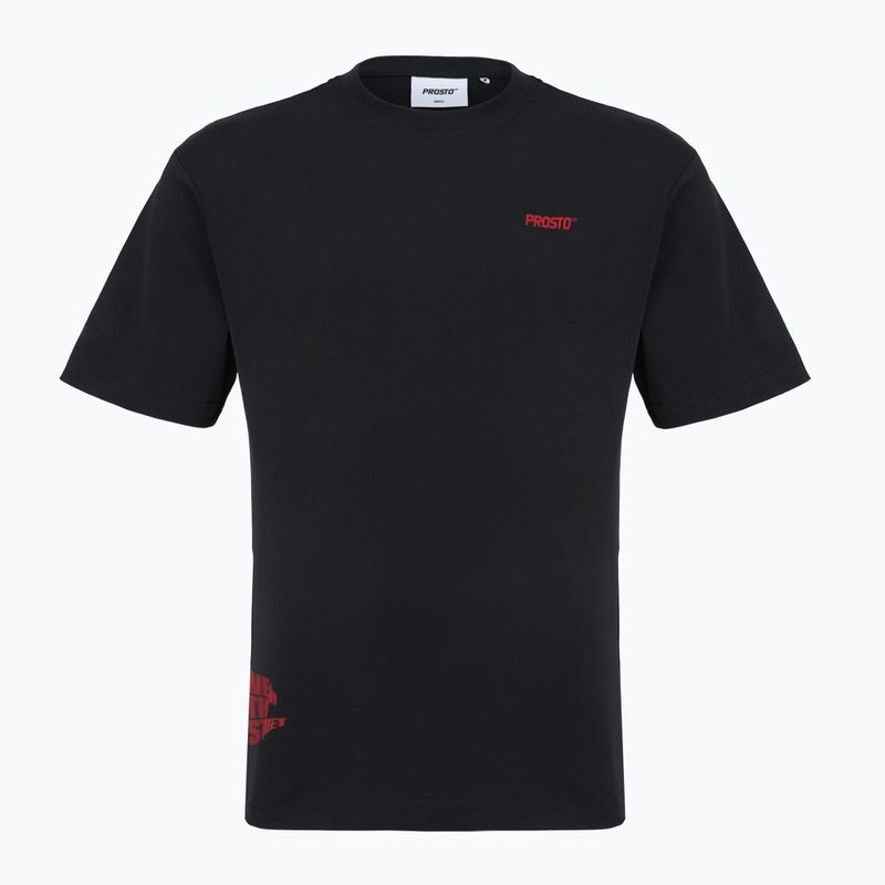 Pánské tričko na lezení PROSTO Wear The Street black