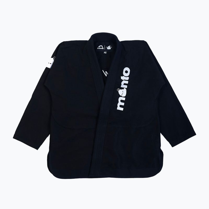 Gi pro BJJ pánské MANTO Ruinism black MNG980_BLK_A1