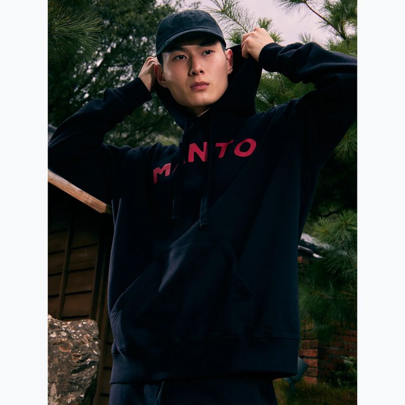 Pánská mikina MANTO Endurance Hoody black 5