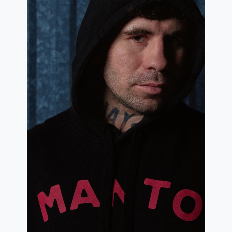 Pánská mikina MANTO Endurance Hoody black 8