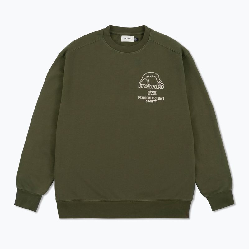 Mikina Khaki MANTO Society khaki