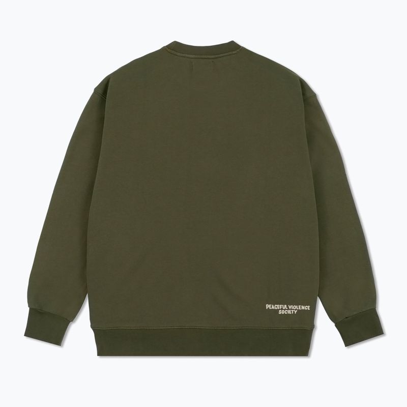 Mikina Khaki MANTO Society khaki 2