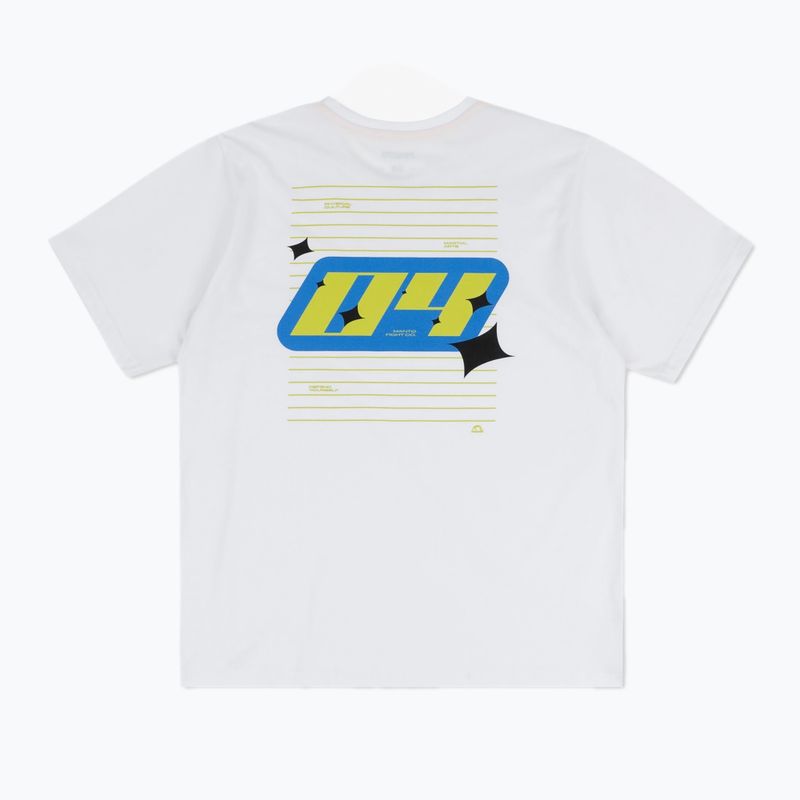 Tričko MANTO Racing Oversize white 2