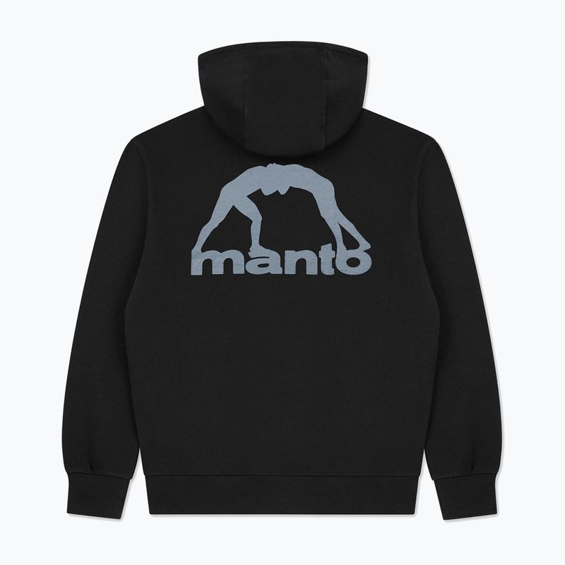 Pánská mikina MANTO Peaceful Violence Hoody black 5