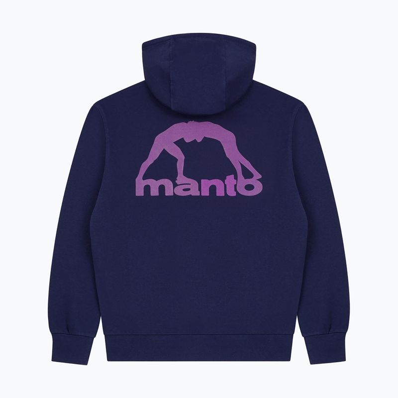 Pánská mikina MANTO Peaceful Violence Hoody dark blue 6