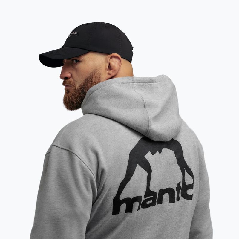 Pánská mikina MANTO Peaceful Violence Hoody grey 2