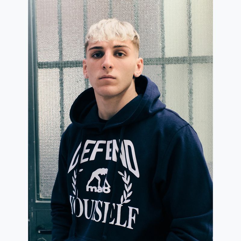 Pánská mikina MANTO Defend Hoody dark blue 5