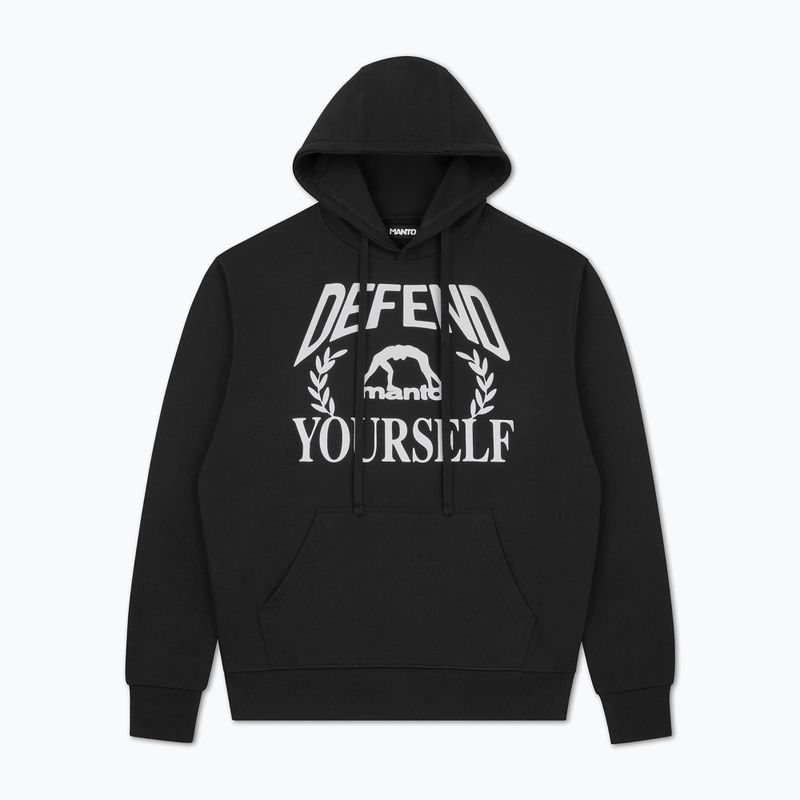 Pánská mikina MANTO Defend Hoody black