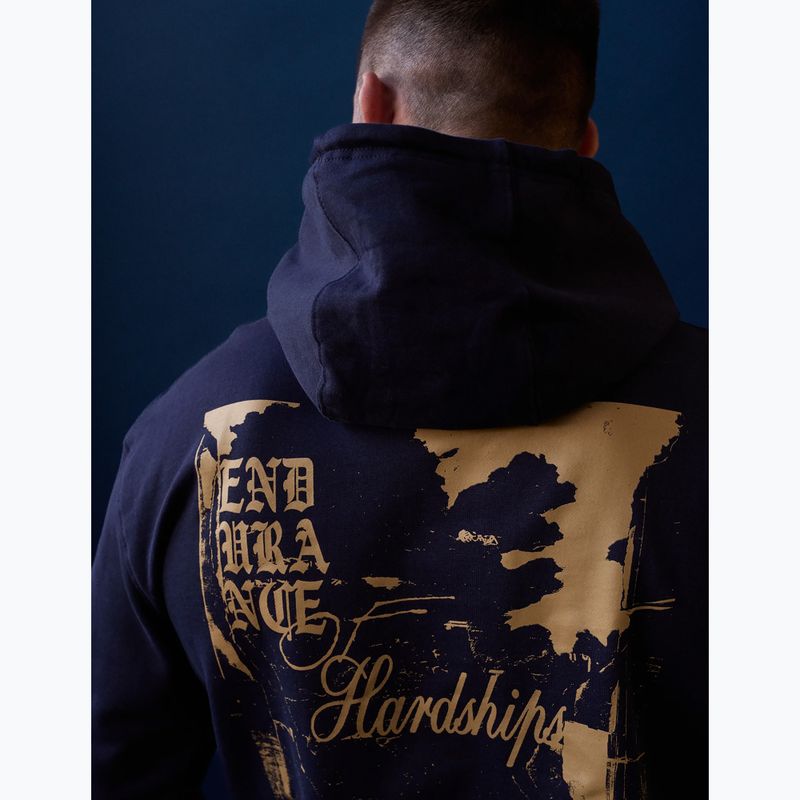 Pánská mikina MANTO Resolve Hoody dark blue 6